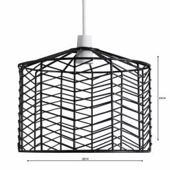 Dunelm Siena Black Easy Fit Pendant -DUNEL House Shop 1000158692 alt04