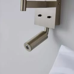 Dunelm Reader Shaded Ivory Wall Light -DUNEL House Shop 1000158738 alt02