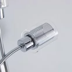 Dunelm Grace 2 Light Chrome Wall Light -DUNEL House Shop 1000158745 alt02