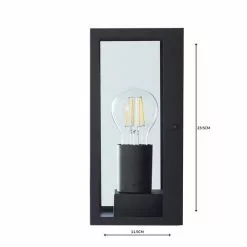 Dunelm London Black Industrial Outdoor Wall Light -DUNEL House Shop 1000158746 alt04