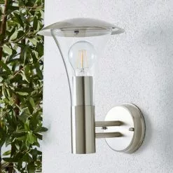 Dunelm Grax Steel Outdoor Wall Light -DUNEL House Shop 1000158749 alt01