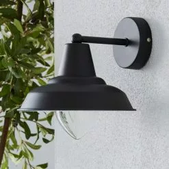 Dunelm Galley Black Outdoor Wall Light -DUNEL House Shop 1000158755 alt01