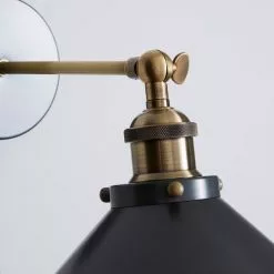 Dunelm Logan Grey Industrial Easy Fit Plug In Wall Light -DUNEL House Shop 1000158760 alt02