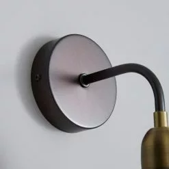 Dunelm Marsden Antique Brass Industrial Wall Light -DUNEL House Shop 1000158761 alt02