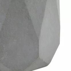 Dunelm Fibre Clay Geometric Grey Planter -DUNEL House Shop 1000159289 alt02