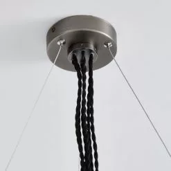 Dunelm Aurelia 6 Light Cluster Ceiling Fitting Grey -DUNEL House Shop 1000165066 alt03