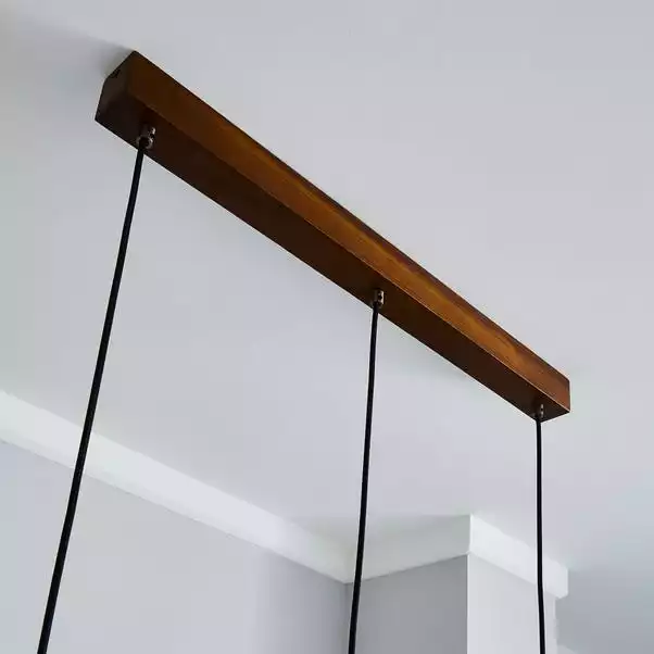 Dunelm Ellis 3 Light Mesh Ceiling Fitting Black 6 Dunelm Ellis 3 Light Mesh Ceiling Fitting Black - Image 4