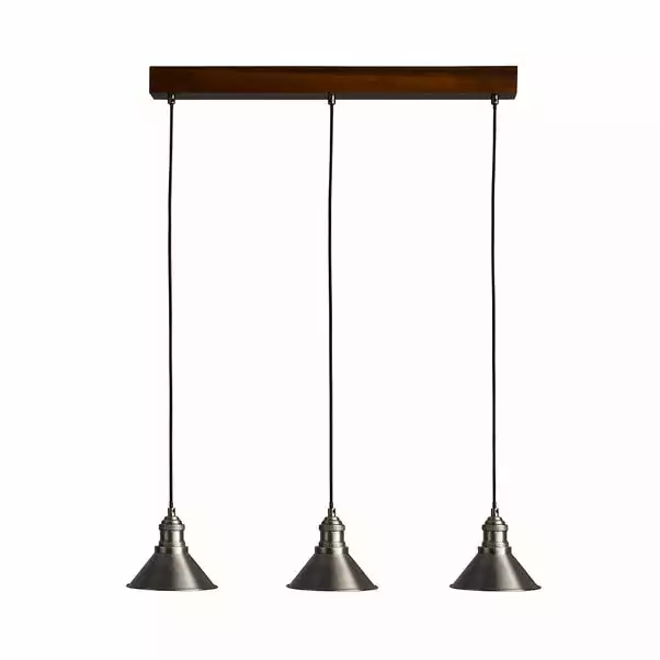 Dunelm Ellis 3 Light Mesh Ceiling Fitting Black 7 Dunelm Ellis 3 Light Mesh Ceiling Fitting Black - Image 5