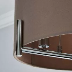 Dunelm Nora Shade Ceiling Fitting Blush -DUNEL House Shop 1000165070 alt02