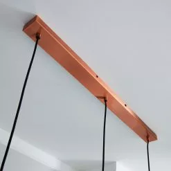 Dunelm Hunter 3 Light Glass Diner Bar Ceiling Fitting -DUNEL House Shop 1000165072 alt03