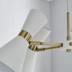 Dunelm Archie White 5 Light Ceiling Fitting -DUNEL House Shop 1000166687 alt02