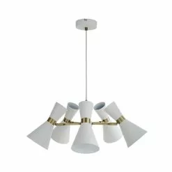 Dunelm Archie White 5 Light Ceiling Fitting -DUNEL House Shop 1000166687 alt04