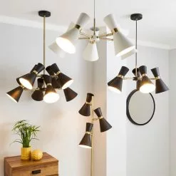 Dunelm Archie White 5 Light Ceiling Fitting -DUNEL House Shop 1000166687 alt05