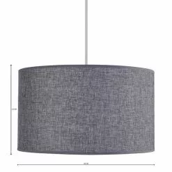 Dunelm Carrie 40cm Drum Shade -DUNEL House Shop 1000169119 alt07