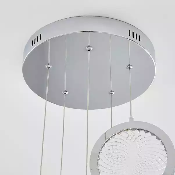 Dunelm Cora Cluster Disc 5 Light Ceiling Fitting 6 Dunelm Cora Cluster Disc 5 Light Ceiling Fitting - Image 4