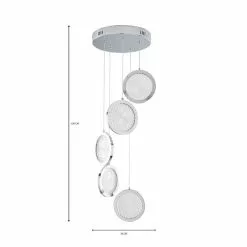 Dunelm Cora Cluster Disc 5 Light Ceiling Fitting 13 Dunelm Cora Cluster Disc 5 Light Ceiling Fitting -DUNEL House Shop 1000169126 alt07