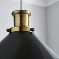 Dunelm Logan Grey Easy Fit Pendant -DUNEL House Shop 1000169186 alt02