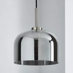 Dunelm Palazzo Smoked Glass Pendant Ceiling Fitting -DUNEL House Shop 1000169214 alt01