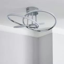 Dunelm Rhona LED Flush Ceiling Fitting -DUNEL House Shop 1000169218 alt01