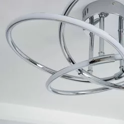 Dunelm Rhona LED Flush Ceiling Fitting -DUNEL House Shop 1000169218 alt02