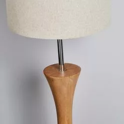 Dunelm Sala Mango Wood Floor Lamp -DUNEL House Shop 1000169225 alt02