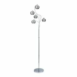 Dunelm Seychelles Smoked 5 Light Floor Lamp -DUNEL House Shop 1000169233 alt04
