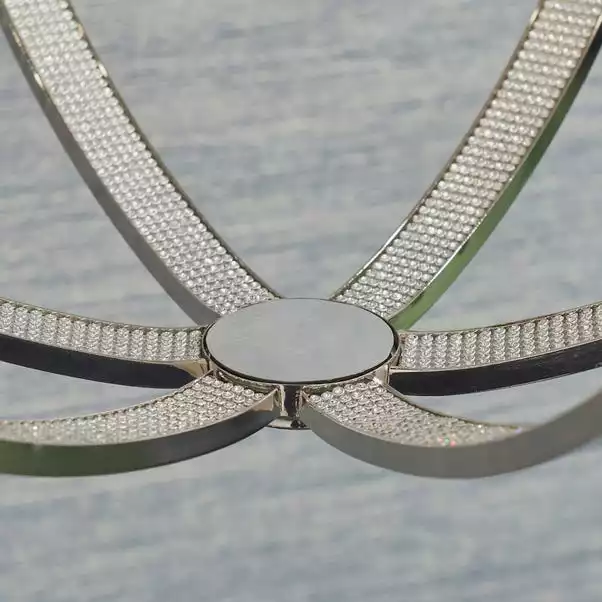 Vogue Lighting Vogue Ritz 3 Light Ceiling Fitting Chrome 8 Vogue Lighting Vogue Ritz 3 Light Ceiling Fitting Chrome - Image 6