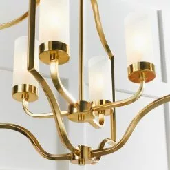 Vogue Lighting Vogue Edrea 4 Light Ceiling Fitting Brass -DUNEL House Shop 1000169438 alt04