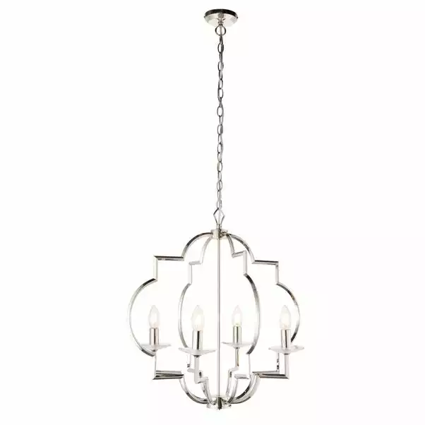 Vogue Lighting Vogue Garland 4 Light Ceiling Fitting Chrome 4 Vogue Lighting Vogue Garland 4 Light Ceiling Fitting Chrome - Image 2