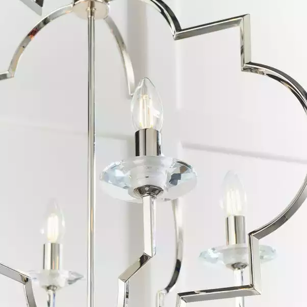 Vogue Lighting Vogue Garland 4 Light Ceiling Fitting Chrome 6 Vogue Lighting Vogue Garland 4 Light Ceiling Fitting Chrome - Image 4