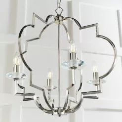 Vogue Lighting Vogue Garland 4 Light Ceiling Fitting Chrome 12 Vogue Lighting Vogue Garland 4 Light Ceiling Fitting Chrome -DUNEL House Shop 1000169439 alt04