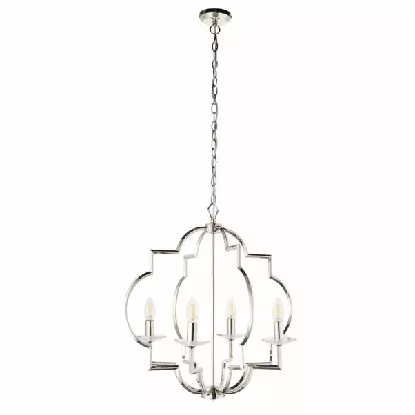 Vogue Lighting Vogue Garland 4 Light Ceiling Fitting Chrome 8 Vogue Lighting Vogue Garland 4 Light Ceiling Fitting Chrome - Image 6