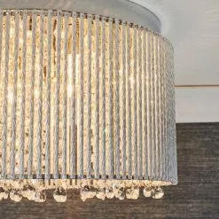 Vogue Lighting Vogue Galina 10 Light Crystal Flush Fitting Chrome -DUNEL House Shop 1000169443 alt04