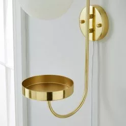 Dunelm Gigi Easy Fit Plug In White Wall Light -DUNEL House Shop 1000180654 alt03