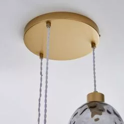 Dunelm Elodie Glass Cluster Multicoloured Ceiling Fitting -DUNEL House Shop 1000180658 alt03