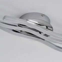 Dunelm Ripple Integrated LED Bathroom Ceiling Fitting -DUNEL House Shop 1000182543 alt03