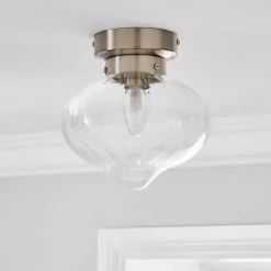 Dunelm Voyager Bathroom Flush Ceiling Fitting -DUNEL House Shop 1000182559 alt01