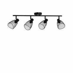 Elements Jaula 4 Light Spotlight Bar Black -DUNEL House Shop 1000182572 alt05