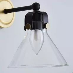 Dunelm Paulson Bathroom Wall Light Antique Brass -DUNEL House Shop 1000182579 alt02