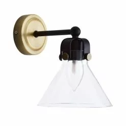 Dunelm Paulson Bathroom Wall Light Antique Brass -DUNEL House Shop 1000182579 alt05