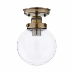 Dunelm Broden Bathroom Flush Fitting Antique Brass -DUNEL House Shop 1000182583 alt05
