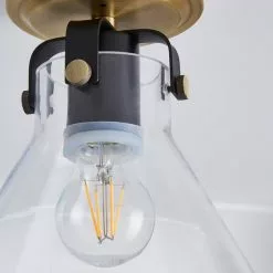 Dunelm Paulson Bathroom Flush Fitting Antique Brass -DUNEL House Shop 1000182584 alt02