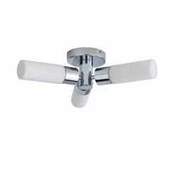 Dunelm Porto 3 Light Bathroom Flush Fitting Chrome -DUNEL House Shop 1000182586 alt05