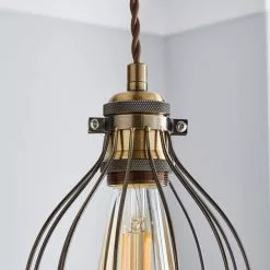 Dunelm Charlie Industrial Bulb Cage -DUNEL House Shop 1000182917 alt02