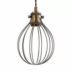 Dunelm Charlie Industrial Bulb Cage -DUNEL House Shop 1000182917 alt05