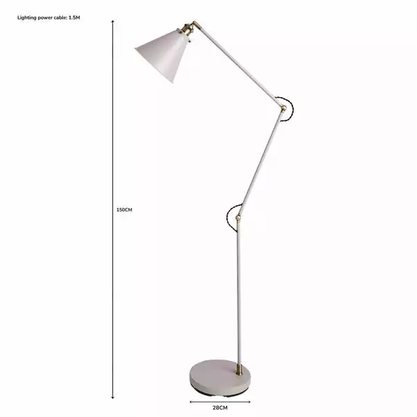 Dunelm Logan Task Floor Lamp 8 Dunelm Logan Task Floor Lamp - Image 6