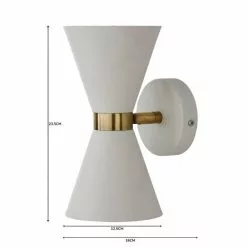 Dunelm Archie Retro Head Dual Lit Wall Light -DUNEL House Shop 1000183020 alt07