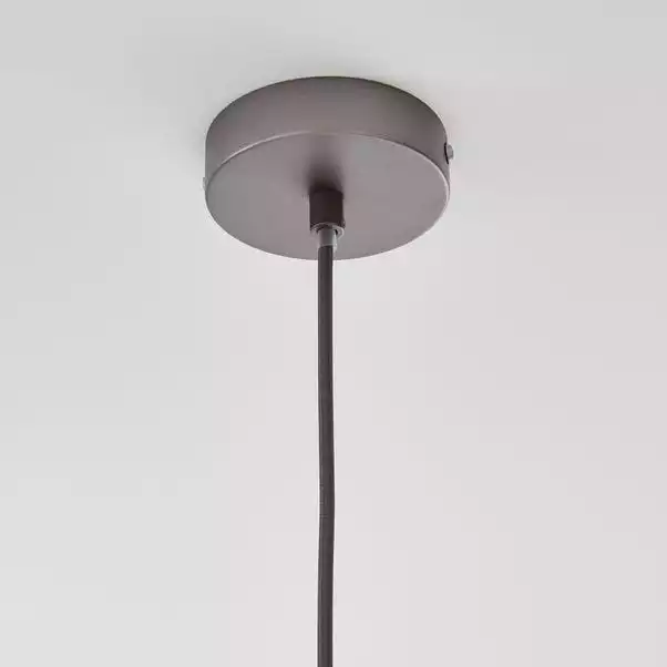 Dunelm Alexis Glass 1 Light Pendant Ceiling Fitting 6 Dunelm Alexis Glass 1 Light Pendant Ceiling Fitting - Image 4