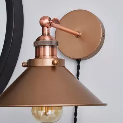 Dunelm Logan Plug-in Wall Light -DUNEL House Shop 1000183025 alt02