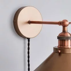 Dunelm Logan Plug-in Wall Light -DUNEL House Shop 1000183025 alt03